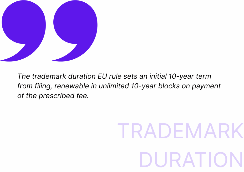 Trademark duration EU : discover all you have to know.