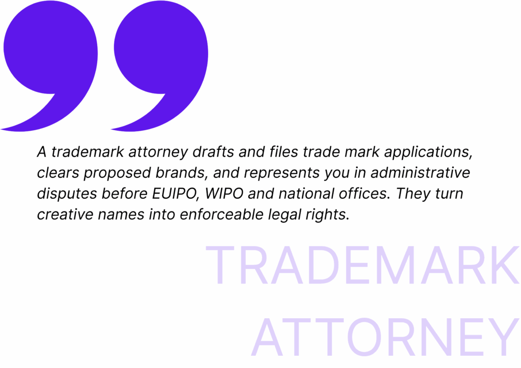 Discover the part that a trademark attorney plays into IP world.
