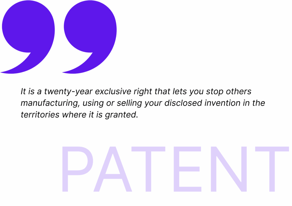 What is a patent and it's function